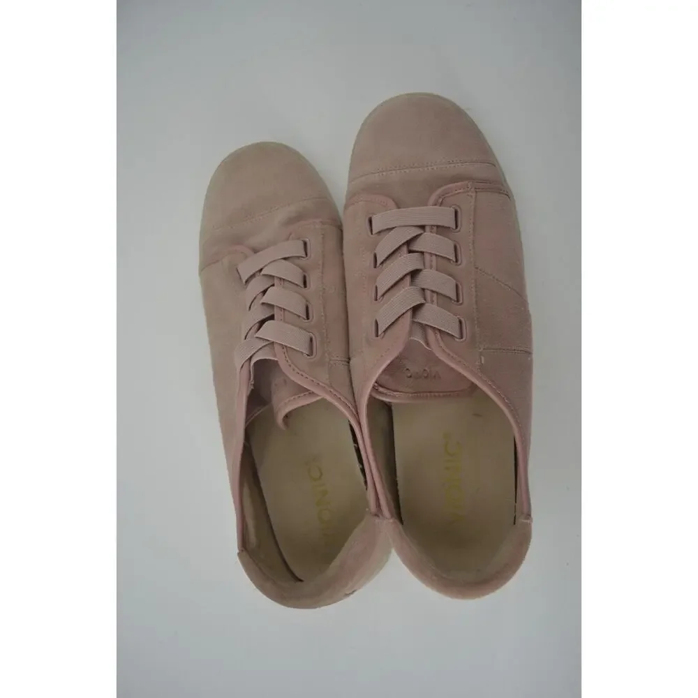 Vionic Womens Size 8.5 Sneakers Jean Suede Leather Comfort Slip-on - Picture 3 of 16